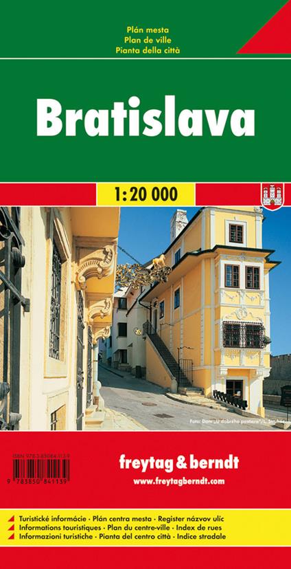 BRATISLAVA 1:20.000 n.e. - copertina