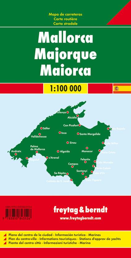 Majorca 1:100.000 - copertina