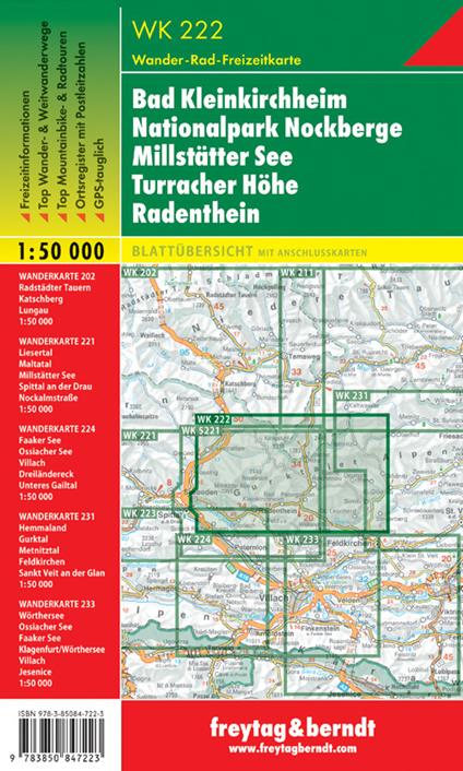 Bad Kleinkirchheim 1:50.000 - copertina