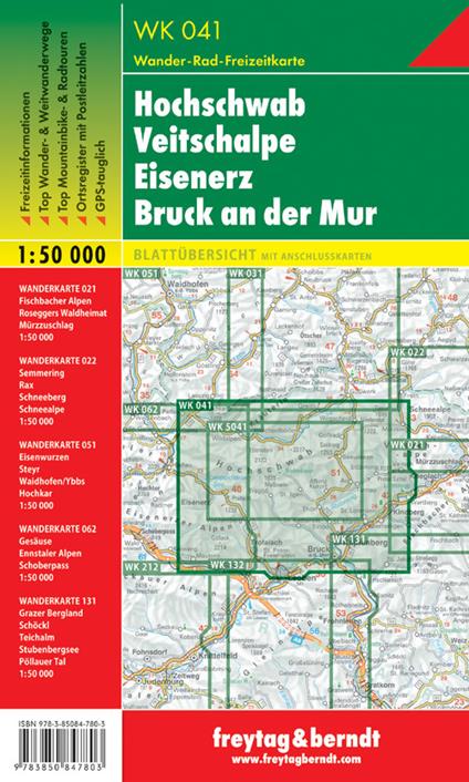 HochschwabB 1:50.000 - copertina