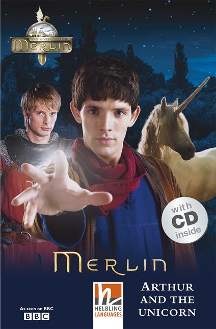 Merlin: Arthur and the Unicorn. (Level A1/A2). Con CD-Audio - copertina