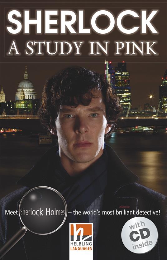 Sherlock: A Study in Pink. (Level B1). Con CD-Audio - copertina