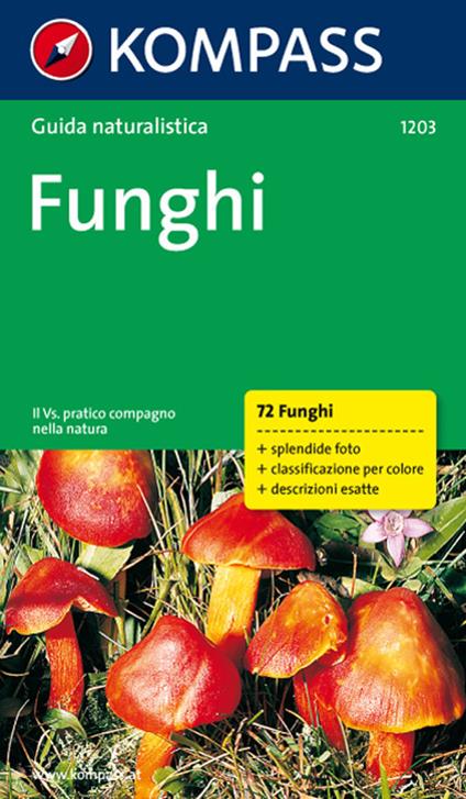 Guida naturalistica n. 1203. Funghi - copertina