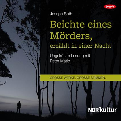 Beichte eines Mörders, erzählt in einer Nacht (Ungekürzte Lesung)