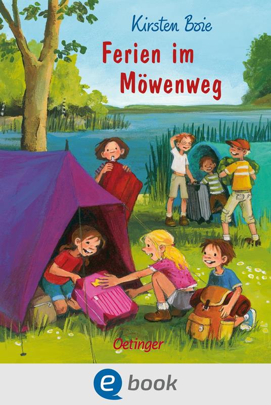 Wir Kinder aus dem Möwenweg 8. Ferien im Möwenweg - Kirsten Boie,Engelking Katrin - ebook