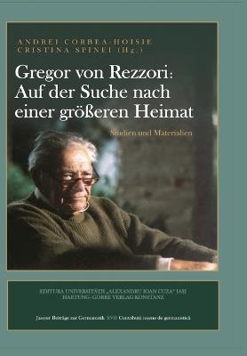 Gregor von Rezzori - Auf der Suche nach einer größeren Heimat: Studien und Materialien - cover