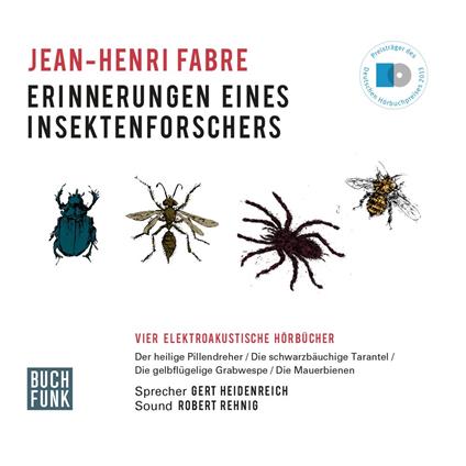Erinnerungen eines Insektenforschers - Vier elektroakustische Hörbücher (Ungekürzt)