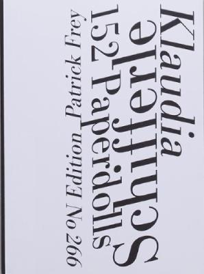 152 Paperdolls - Klaudia Schifferle - cover