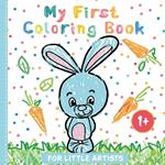My first coloring book: 60 adorable motifs to color for toddlers