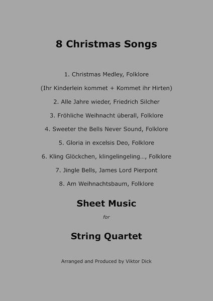 8 Christmas Songs (String Quartet)