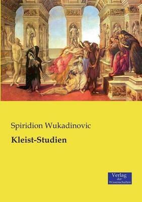 Kleist-Studien - Spiridion Wukadinovic - cover