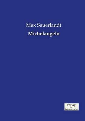 Michelangelo - Max Sauerlandt - cover
