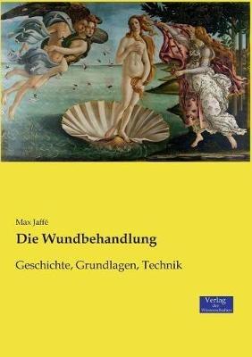 Die Wundbehandlung: Geschichte, Grundlagen, Technik - Max Jaffé - cover