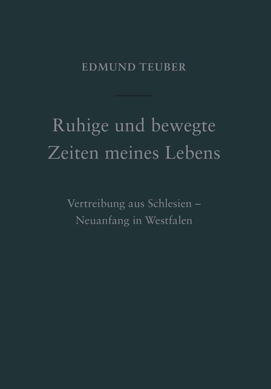 Ruhige und bewegte Zeiten meines Lebens