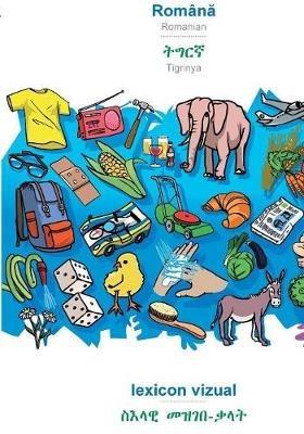 BABADADA, Romana - Tigrinya (in ge'ez script), lexicon vizual - visual dictionary (in ge'ez script): Romanian - Tigrinya (in ge'ez script), visual dictionary - Babadada Gmbh - cover