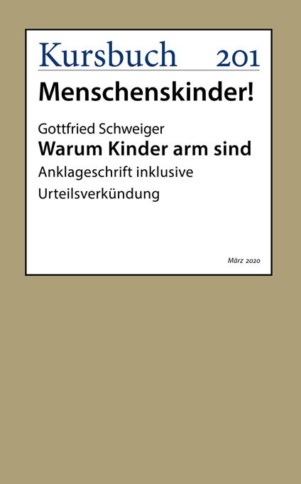 Warum Kinder arm sind