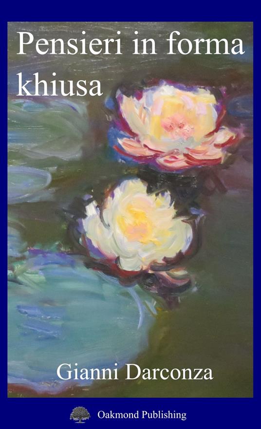 Pensieri in forma khiusa - Gianni Darconza - copertina