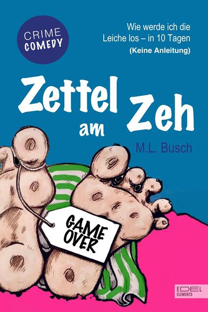 Zettel am Zeh