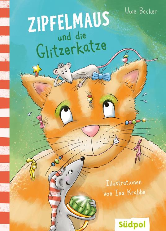 Zipfelmaus und die Glitzerkatze - Uwe Becker,Ina Krabbe - ebook