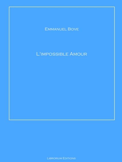 L'impossible Amour