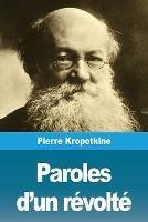 Paroles d'un revolte