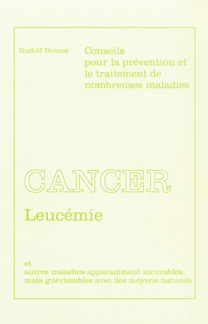 Cancer - Leucémie