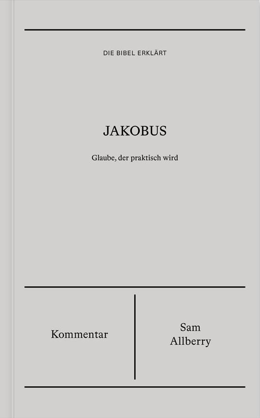 Jakobus | Kommentar - Sam Allberry - ebook
