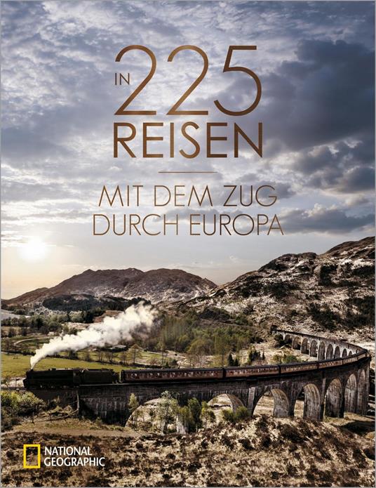 In 225 Reisen mit dem Zug durch Europa