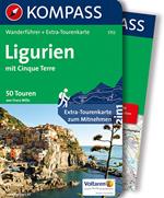 Guida escursionistica n. 5752. Ligurien mit Cinque Terre. Con carta