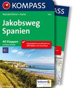 Guida escursionistica n. 5913. Jakobsweg Spanien. Con carta