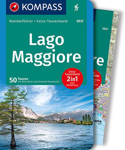 Guida escursionistica n. 5937. Lago Maggiore. Con carta - Iris Kürschner,Gerhard Stummvoll - copertina