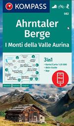 Carta escursionistica nr. 082. Ahrntaler Berge/I Monti della Valle Aurina