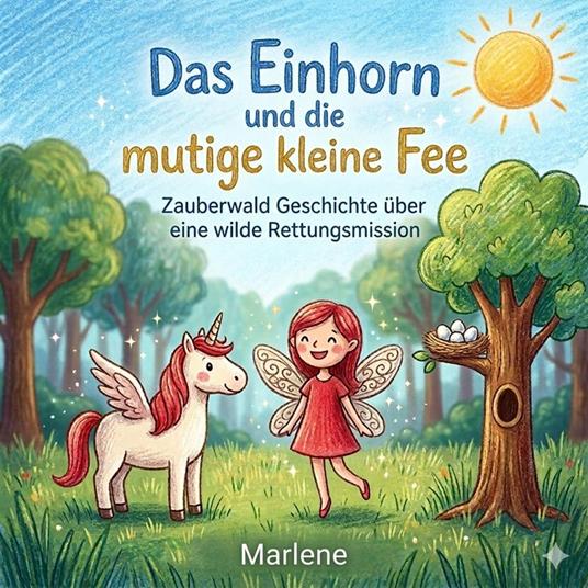 Das Einhorn und die mutige kleine Fee