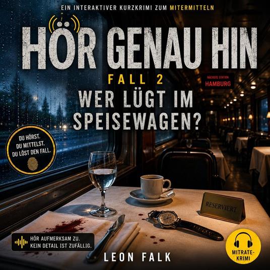 Hör genau hin – Fall 2: Wer lügt im Speisewagen?