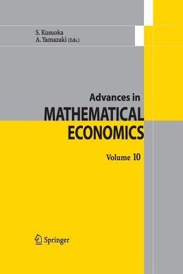 Advances in Mathematical Economics  Volume 10 - cover