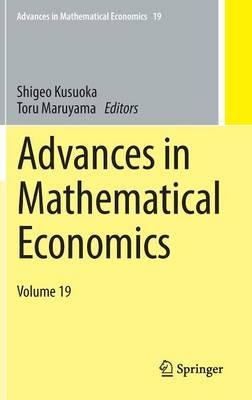 Advances in Mathematical Economics Volume 19 - cover