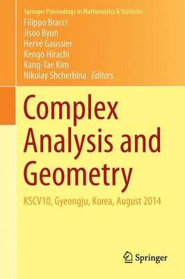 Complex Analysis and Geometry: KSCV10, Gyeongju, Korea, August 2014 - cover