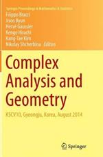 Complex Analysis and Geometry: KSCV10, Gyeongju, Korea, August 2014