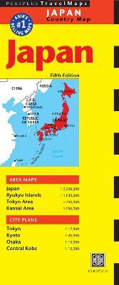 Japan Travel Map - Periplus Editions - cover