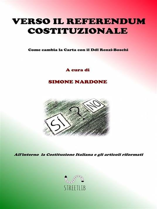 Verso il referendum costituzionale - Simone Nardone - ebook