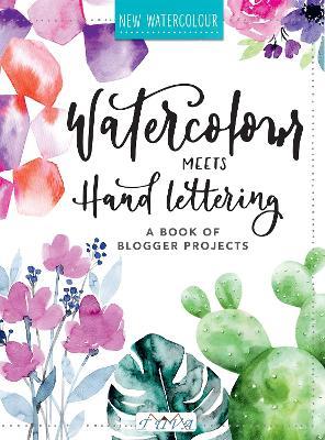 Watercolour Meets Hand Lettering - Various - cover
