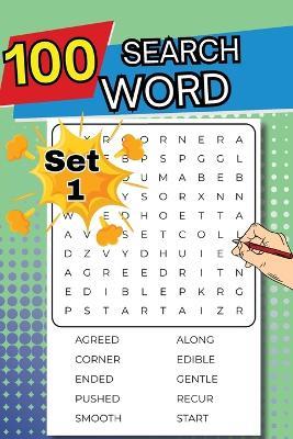 100 Word Search Set 1: Over 100 Puzzles for Adults to Complete with Solutions - Peter - cover