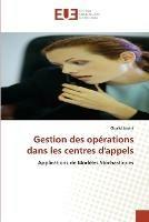 Gestion des operations dans les centres d''appels - Jouini-O - cover