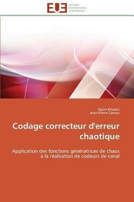 Codage Correcteur d'Erreur Chaotique - Collectif - cover