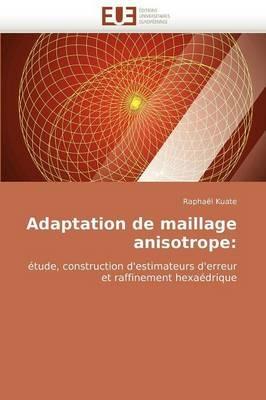 Adaptation de Maillage Anisotrope - Kuate-R - cover
