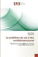 Le probleme du sac a dos multidimensionnel - Collectif - cover