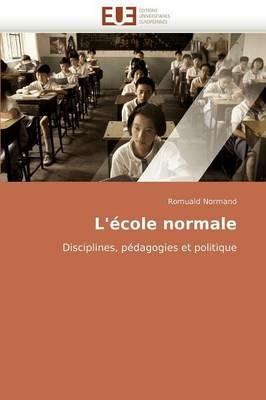 L'' cole Normale - Normand-R - cover