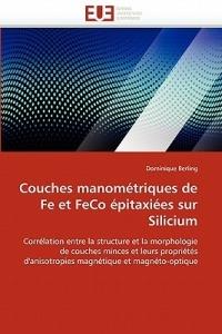 Couches Manom triques de Fe Et Feco  pitaxi es Sur Silicium - Berling-D - cover