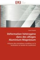 D formation H t rog ne Dans Des Alliages Aluminium-Magn sium - Chapelle-D - cover