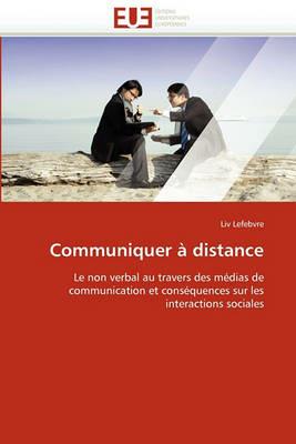 Communiquer   Distance - Lefebvre-L - cover